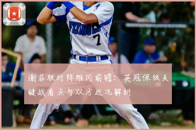 谢菲联对阵维冈前瞻:英冠保级关键战看点与双方近况解析