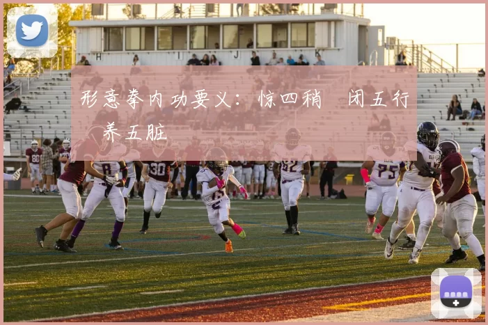 形意拳内功要义：惊四稍・闭五行・养五脏