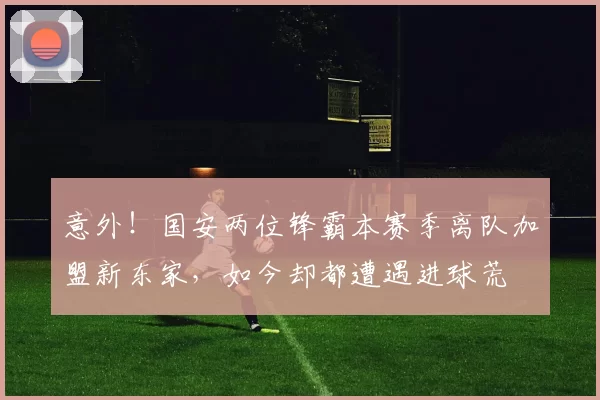 意外！国安两位锋霸本赛季离队加盟新东家，如今却都遭遇进球荒